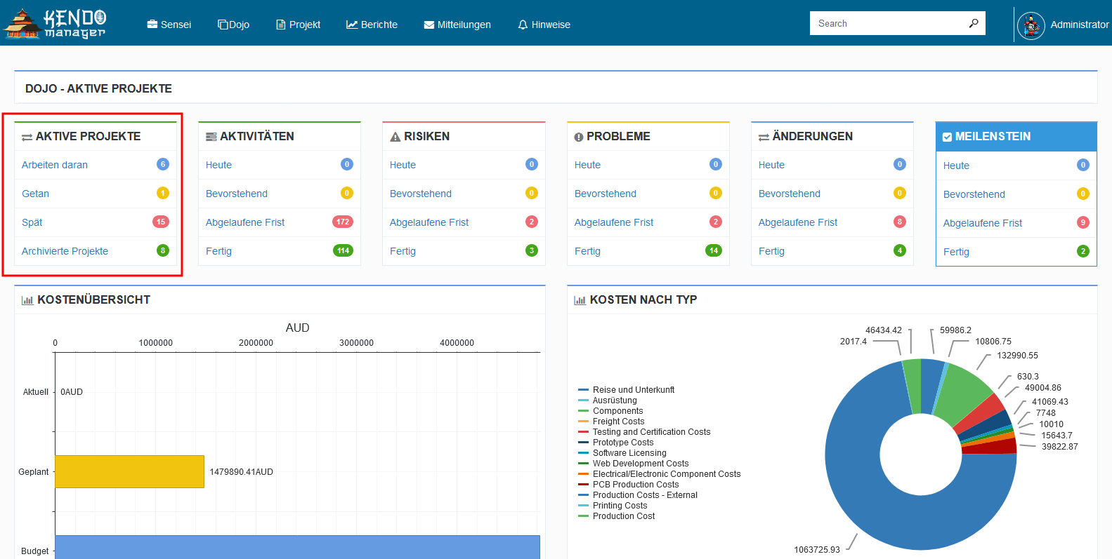 dojo active box