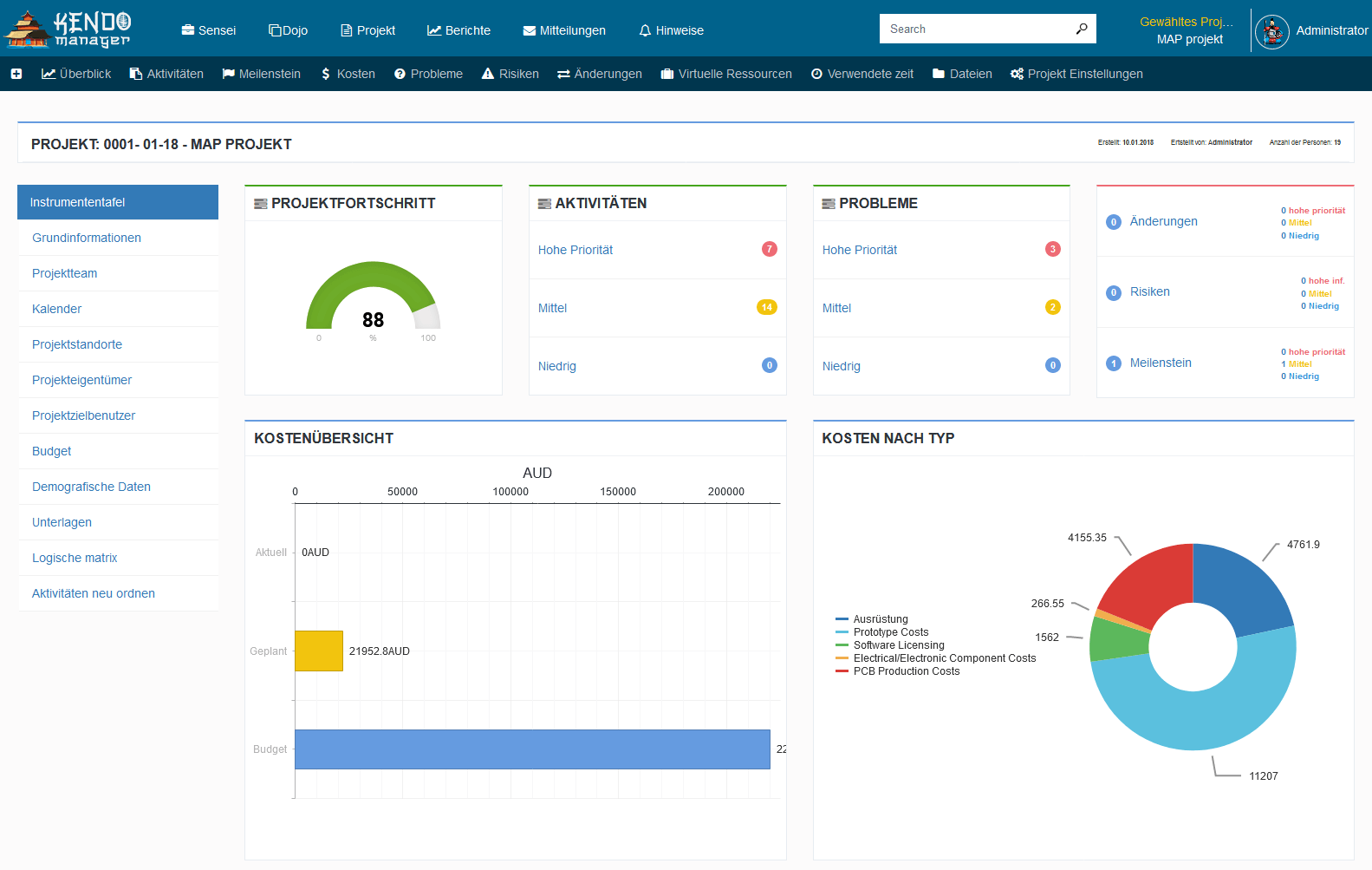 Projektmanagement-software