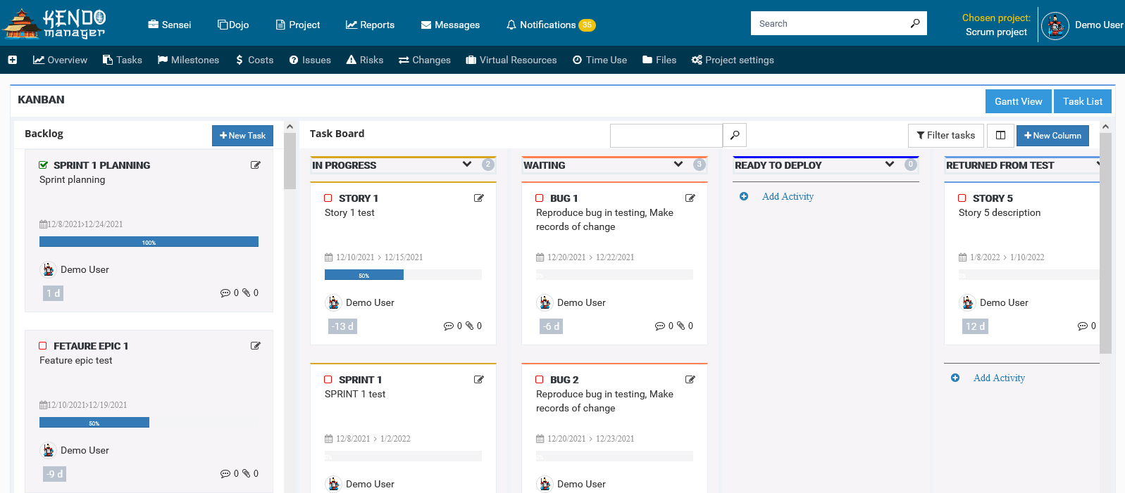 Scrum project management software