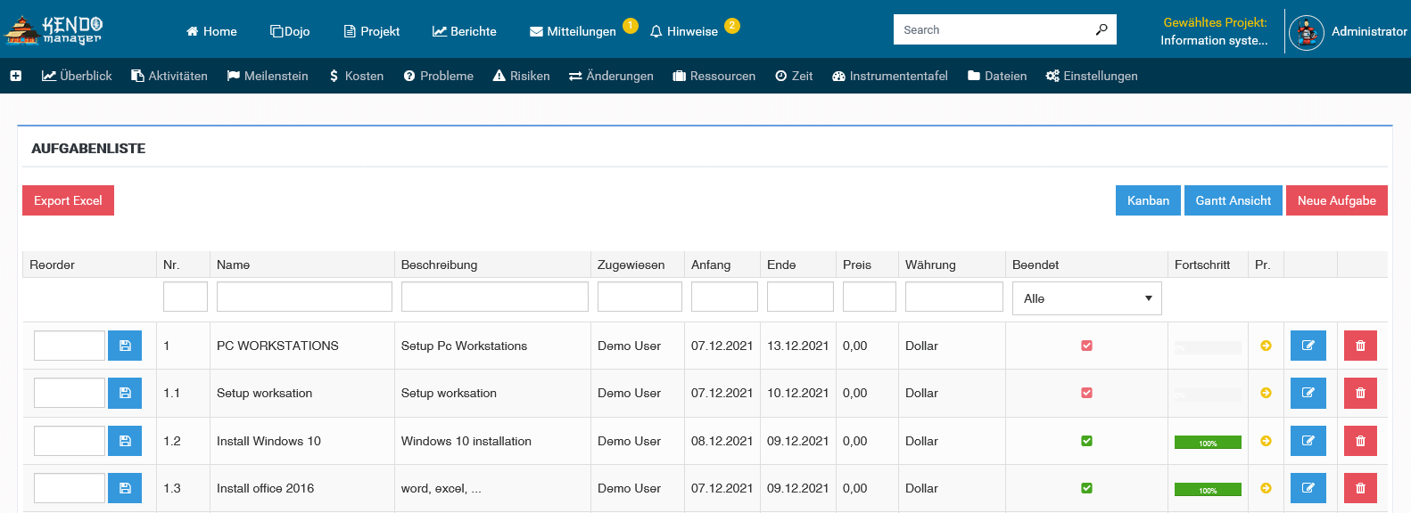 Projektmanagement-Software für Startups 